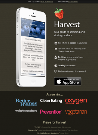 harvest app for mac